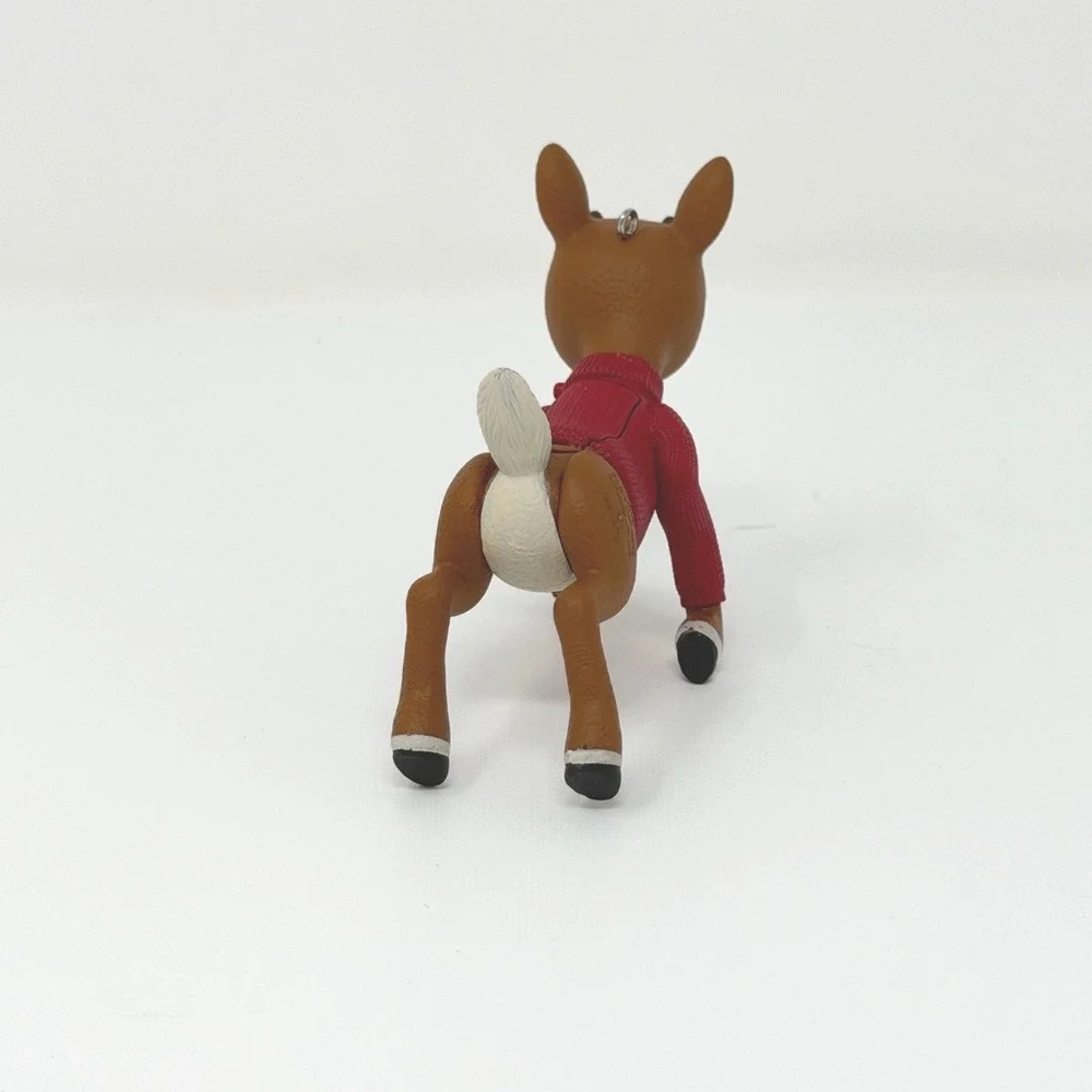 Hallmark Rudolph A Very Shiny Nose 2018 Magic Light Christmas Ornament Box